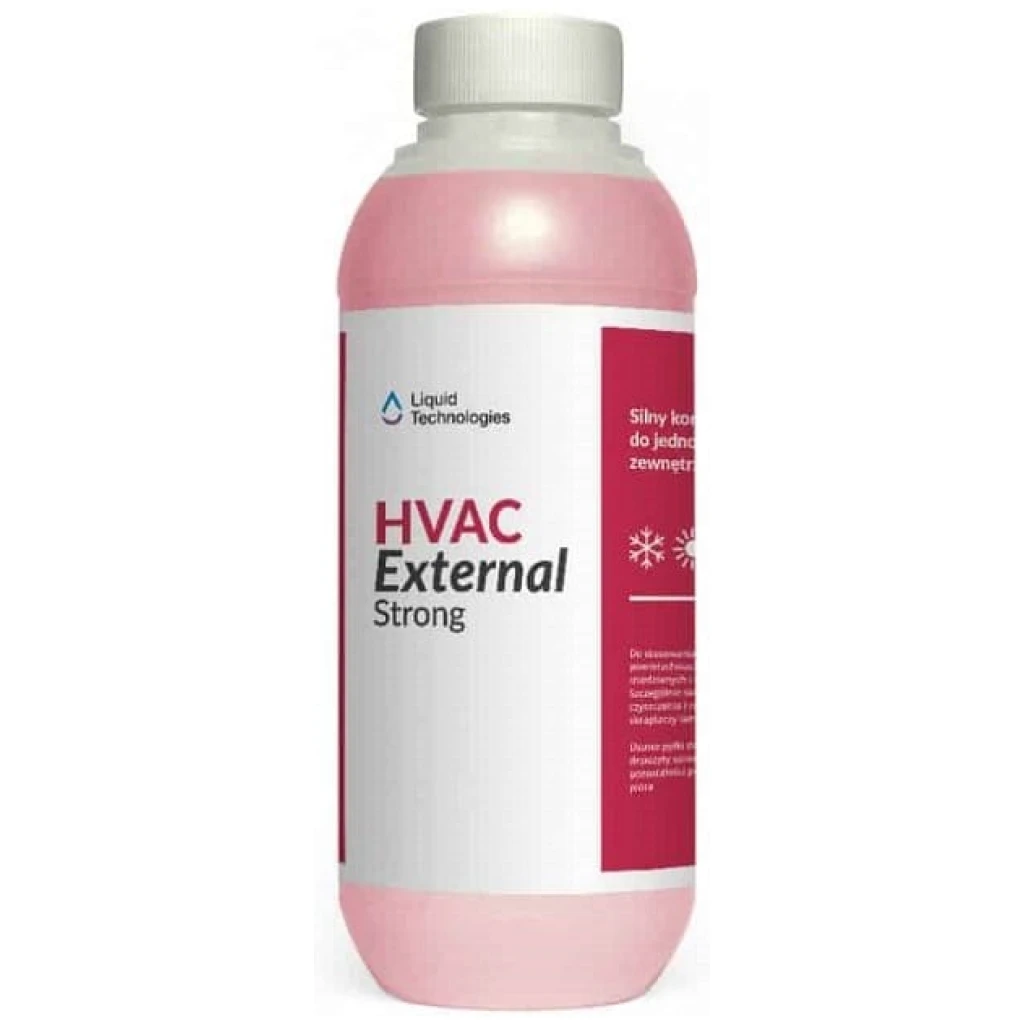 HVAC External Strong środek do czyszczenia klimatyzatorów, jednostek zewnętrznych koncentrat 1 l - LIQUID TECHNOLOGIES