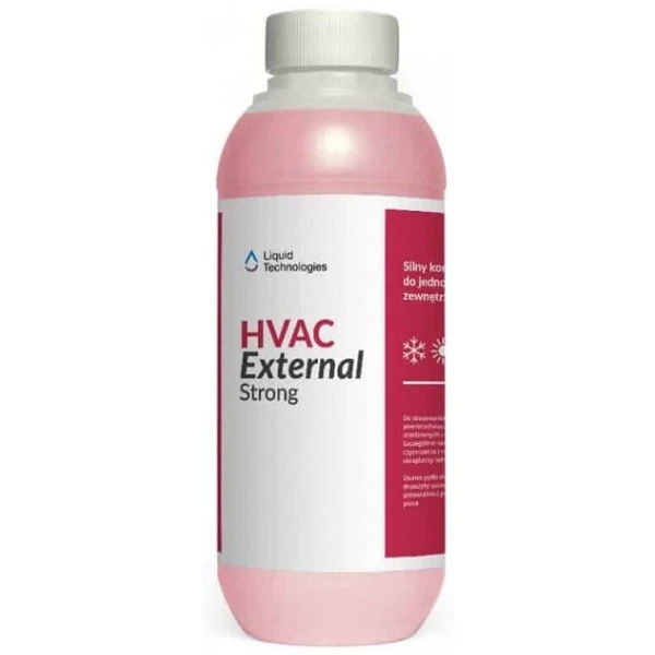 HVAC External Strong środek do czyszczenia klimatyzatorów, jednostek zewnętrznych koncentrat 1 l - LIQUID TECHNOLOGIES