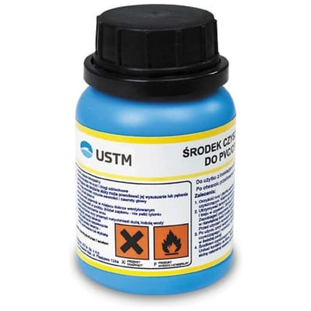 Uniwersalny środek czyszczący przed klejeniem PVC z pędzelkiem 120 ml - UST-M