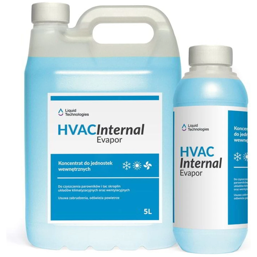 HVAC Internal Evapor środek do czyszczenia klimatyzatorów, jednostek wewnętrznych koncentrat 5 l - LIQUID TECHNOLOGIES