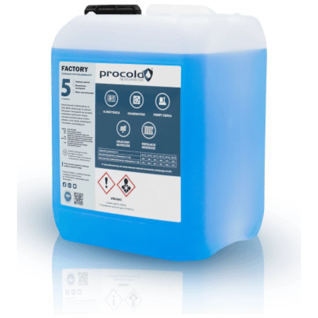 Glikol koncentrat 10 L EKO etylenowy do instalacji C.O, W.L, solarnych - PROCOLD