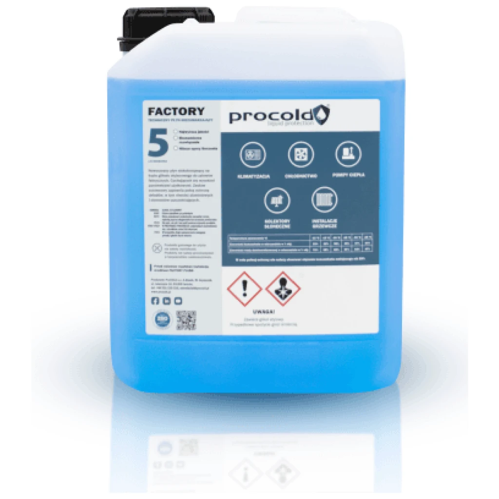 Glikol koncentrat 20 L EKO etylenowy do instalacji C.O, W.L, solarnych - PROCOLD