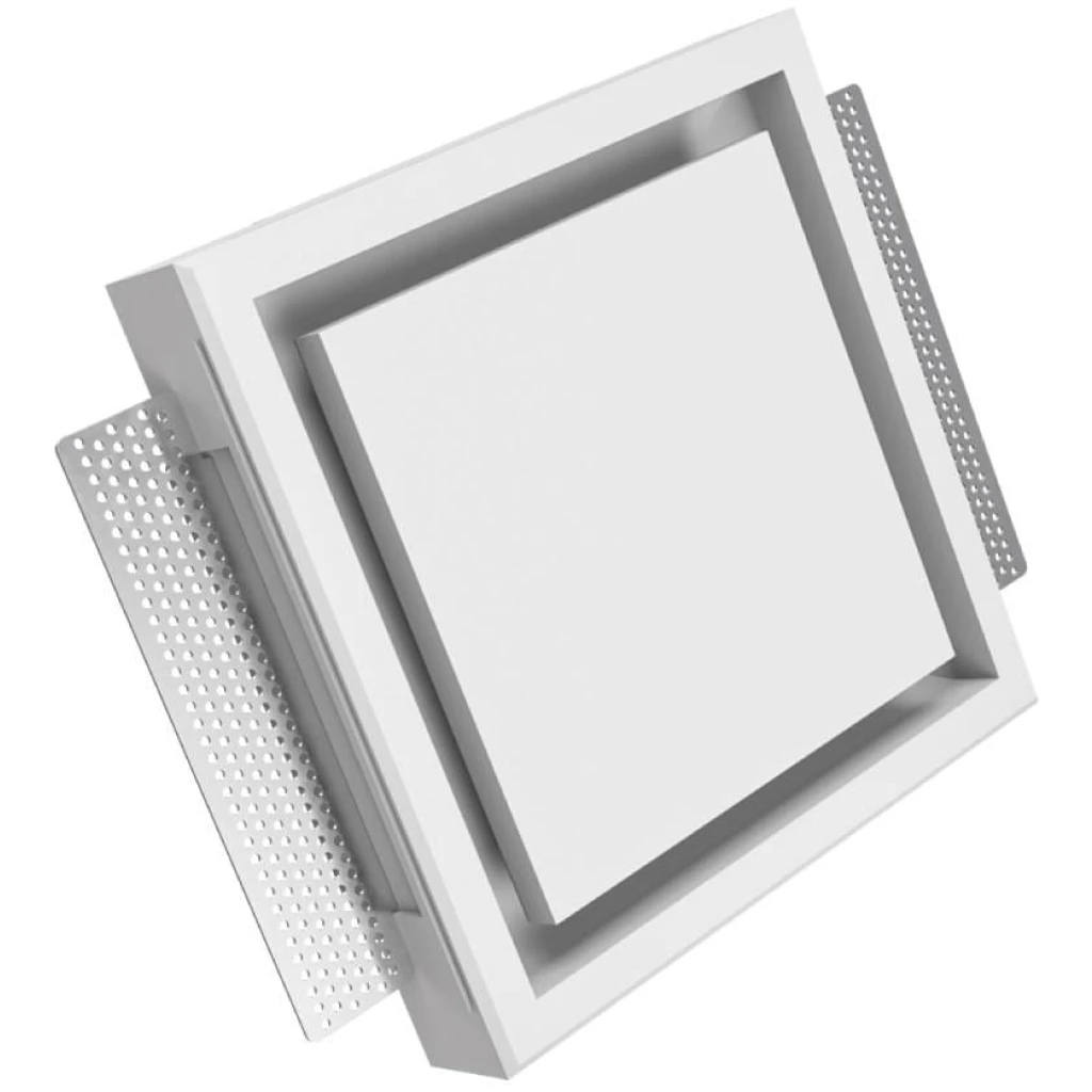 Anemostat nawiewno-wywiewny uniwersalny 125 mm - ERGOVENT KVADRO-125
