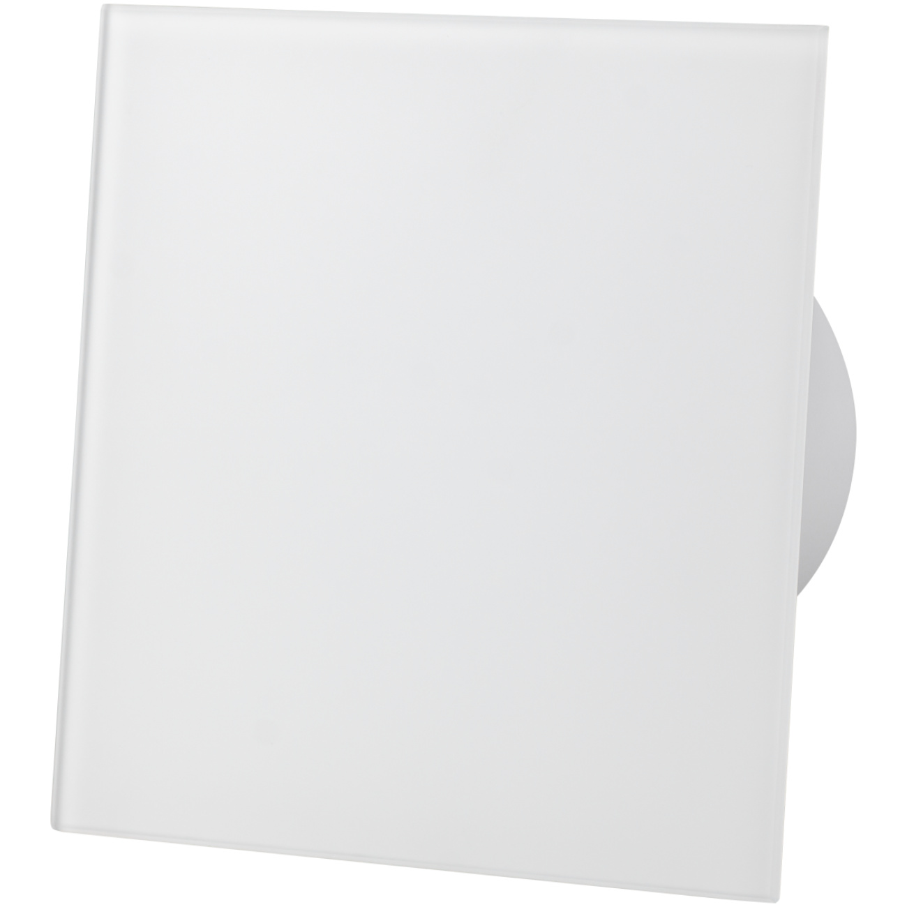 Zestaw: dRim Ø100 HS BB wentylator + Panel szklany biały mat