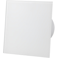 Zestaw: dRim Ø100 HS BB wentylator + Panel szklany biały mat