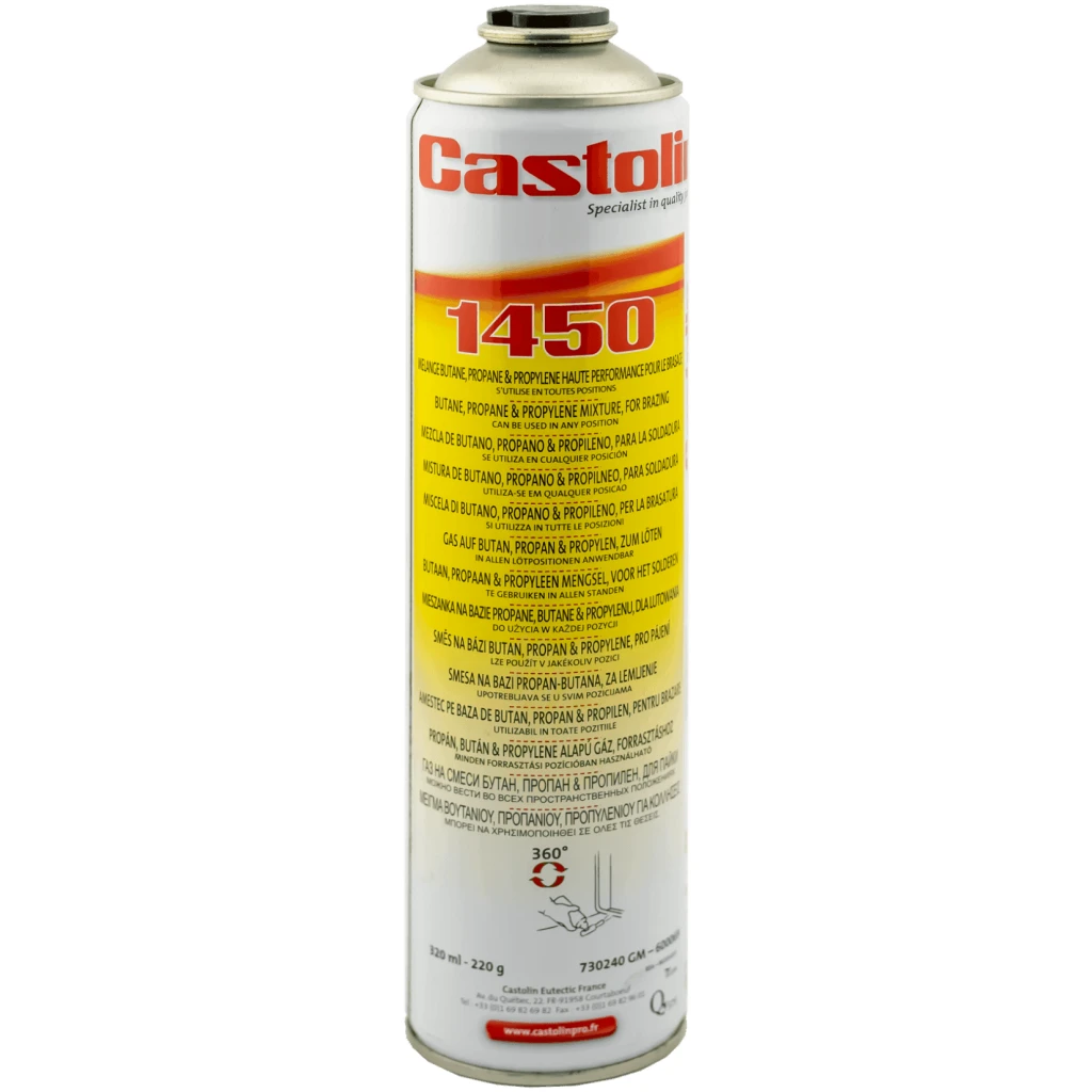 Butla z gazem 320 ml 1450 - CASTOLIN 600069