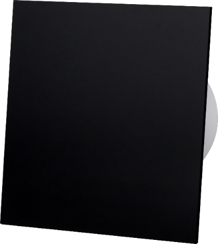 Zestaw: dRim 125 S BB wentylator + Panel plexi czarny połysk