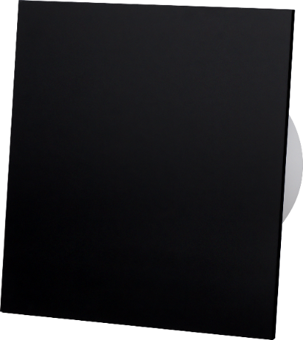 Zestaw: dRim 125 S BB wentylator + Panel plexi czarny połysk