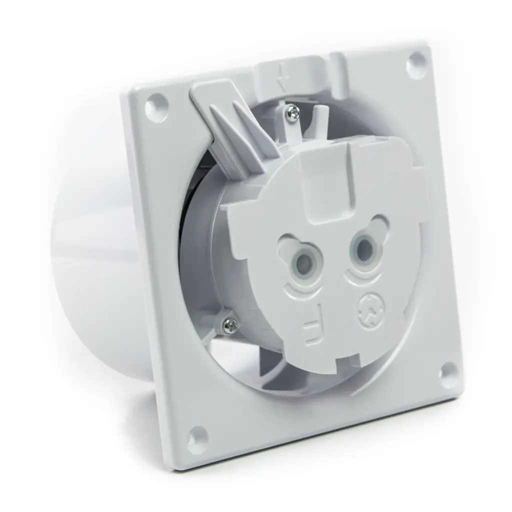 Zestaw: dRim 125 S BB wentylator + Panel abs biały połysk