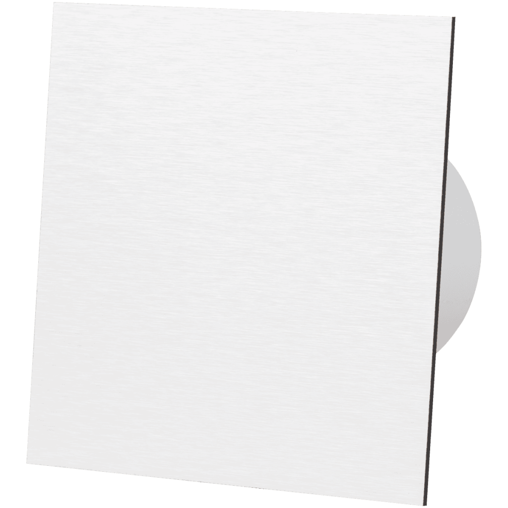 Zestaw: dRim 125 S BB wentylator + Panel aluminium szczotkowane srebro