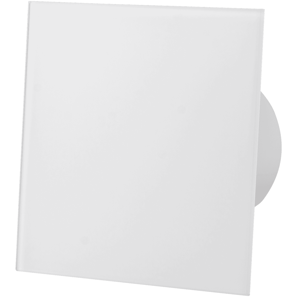 Zestaw: dRim 125 S BB wentylator + Panel szklany biały połysk