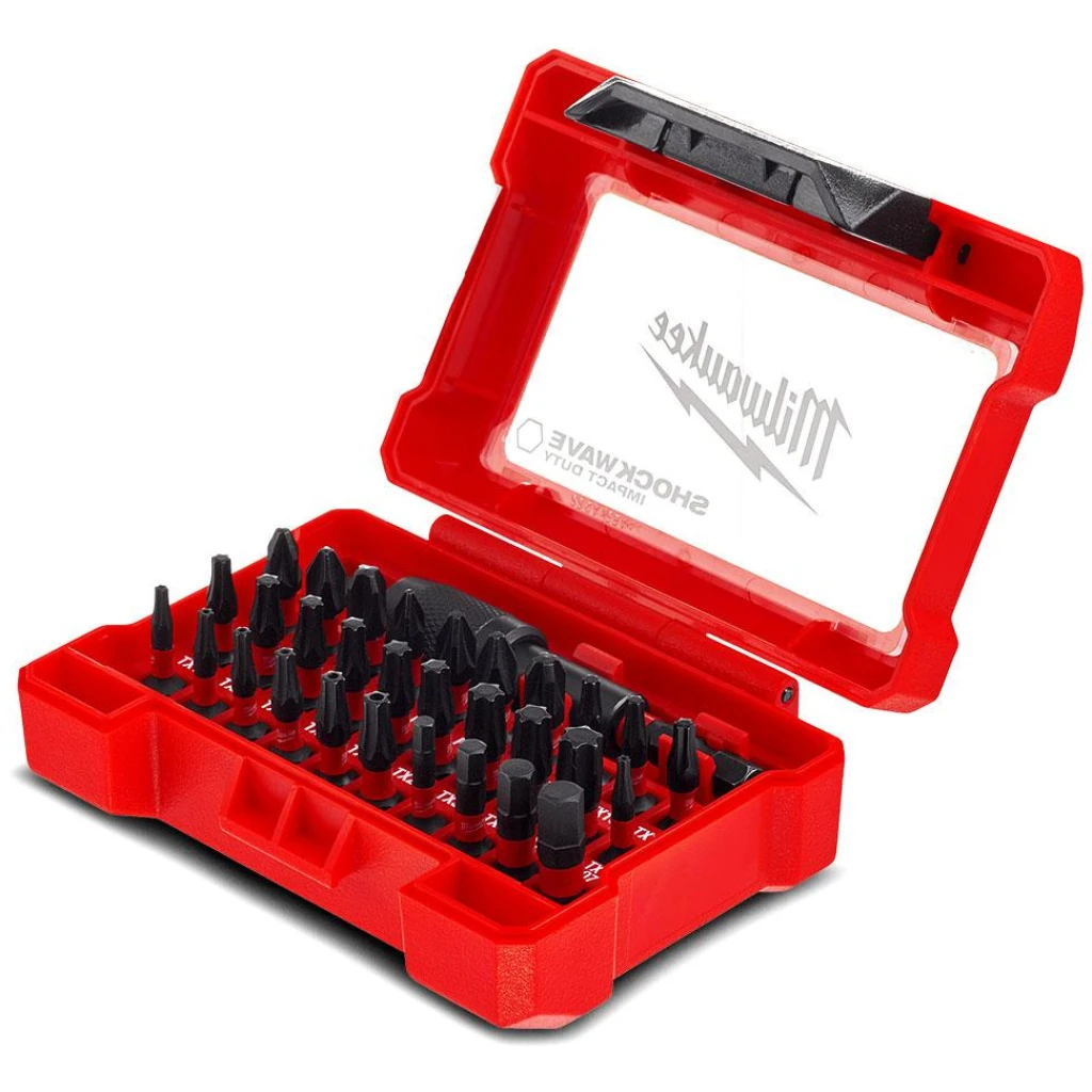 Bity udarowe 32 szt. Shockwave Impact Duty - Milwaukee 4932464240