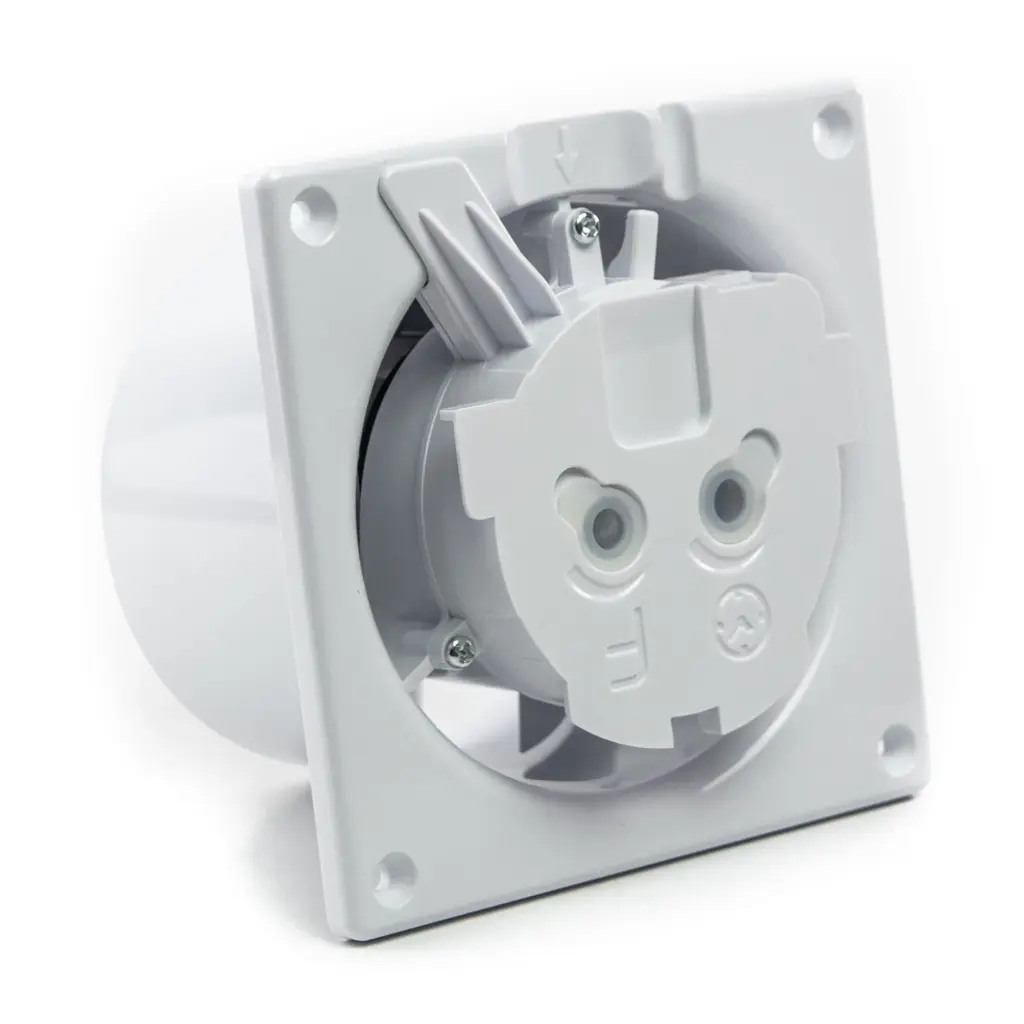 Zestaw: dRim 125 S BB wentylator + Panel aluminium szczotkowane srebro