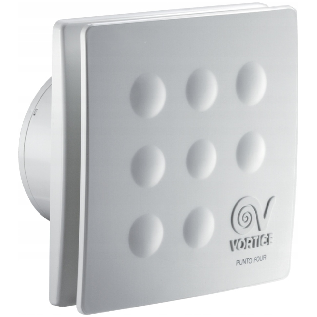 Wentylator łazienkowy ścienny sufitowy cichy i wydajny timer 90mm - Vortice Punto Four MFO 90/3,5" T