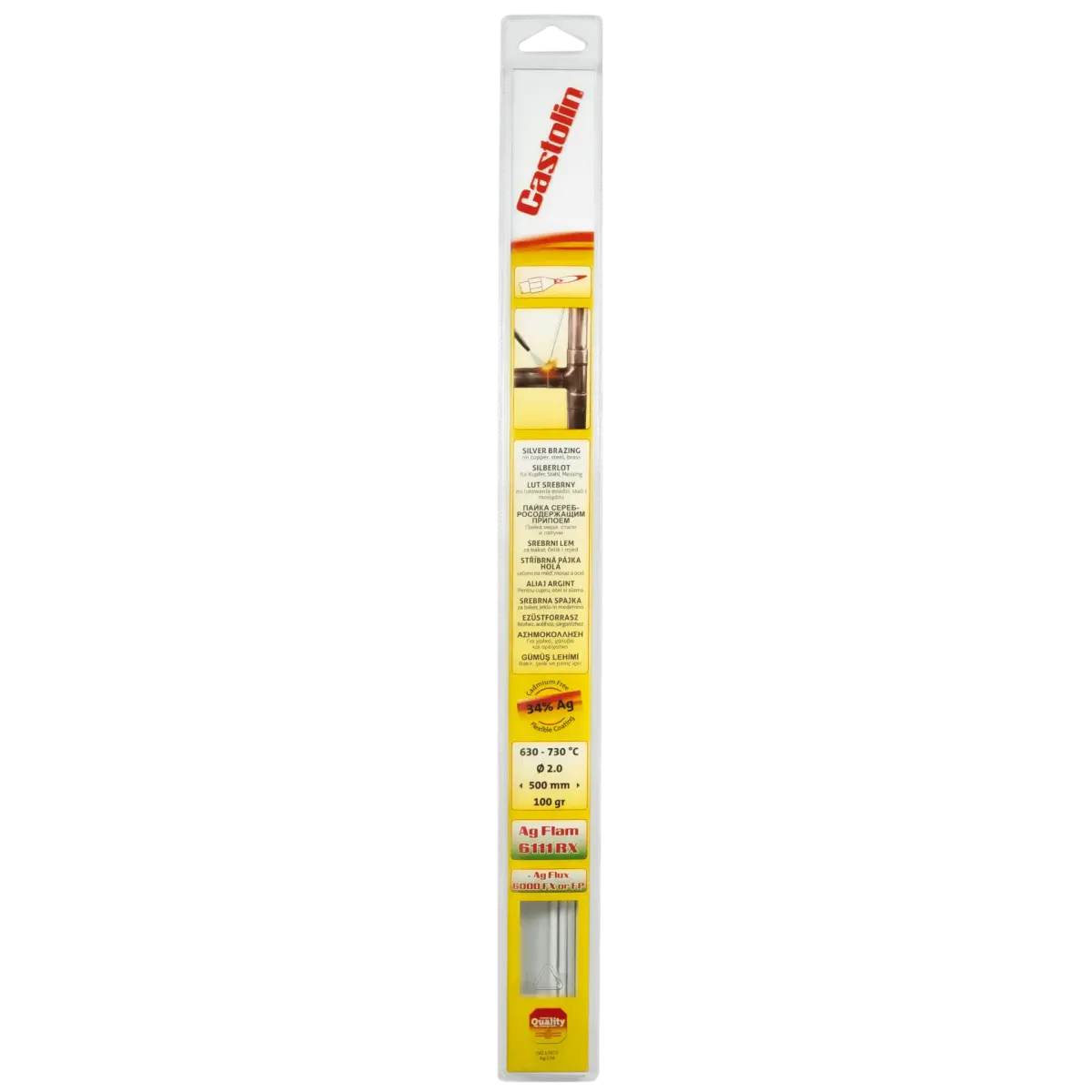Lut twardy Ag Flam RX 6111 100 g - CASTOLIN 754825