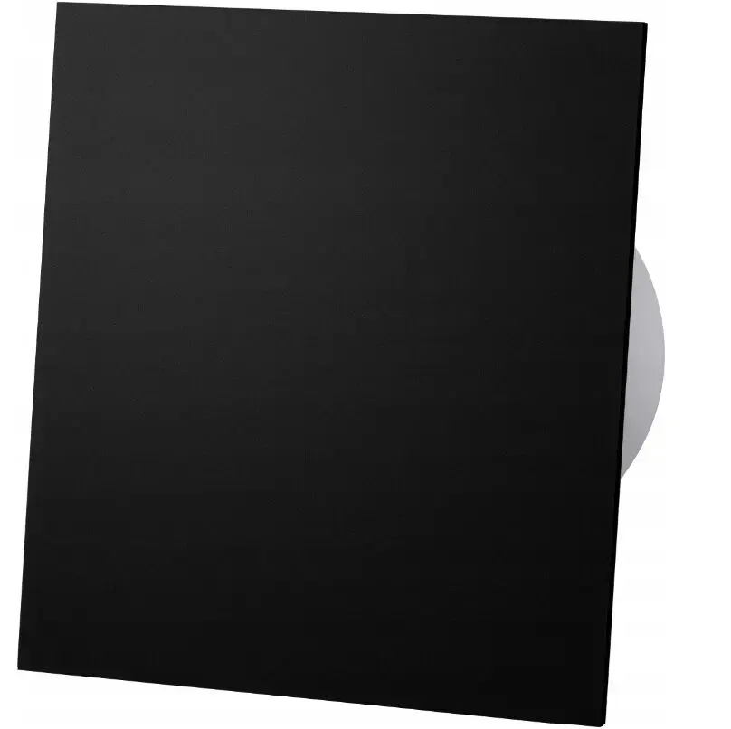 Zestaw: dRim Ø100 HS BB wentylator + Panel plexi czarny mat