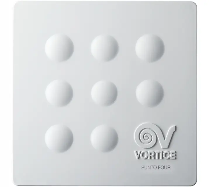 Wentylator łazienkowy ścienny sufitowy cichy i wydajny timer 100mm - Vortice Punto Four MFO 100/4" T