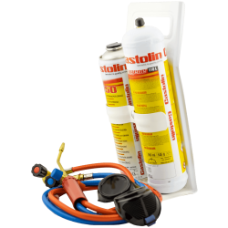 Zestaw do lutowania palnik z gazem i tlenem 2000 Flex - CASTOLIN 756156