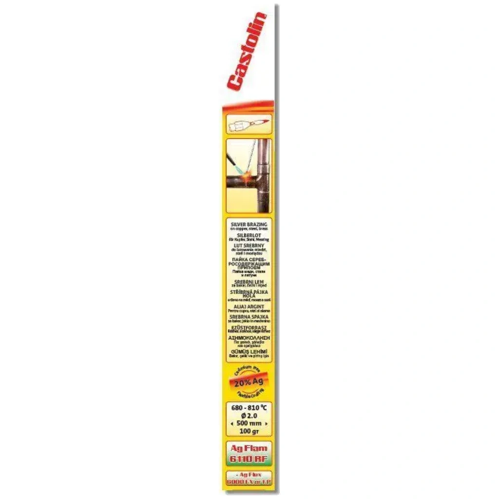 Lut twardy RF 6110 2,0 mm 100 g - CASTOLIN 754824