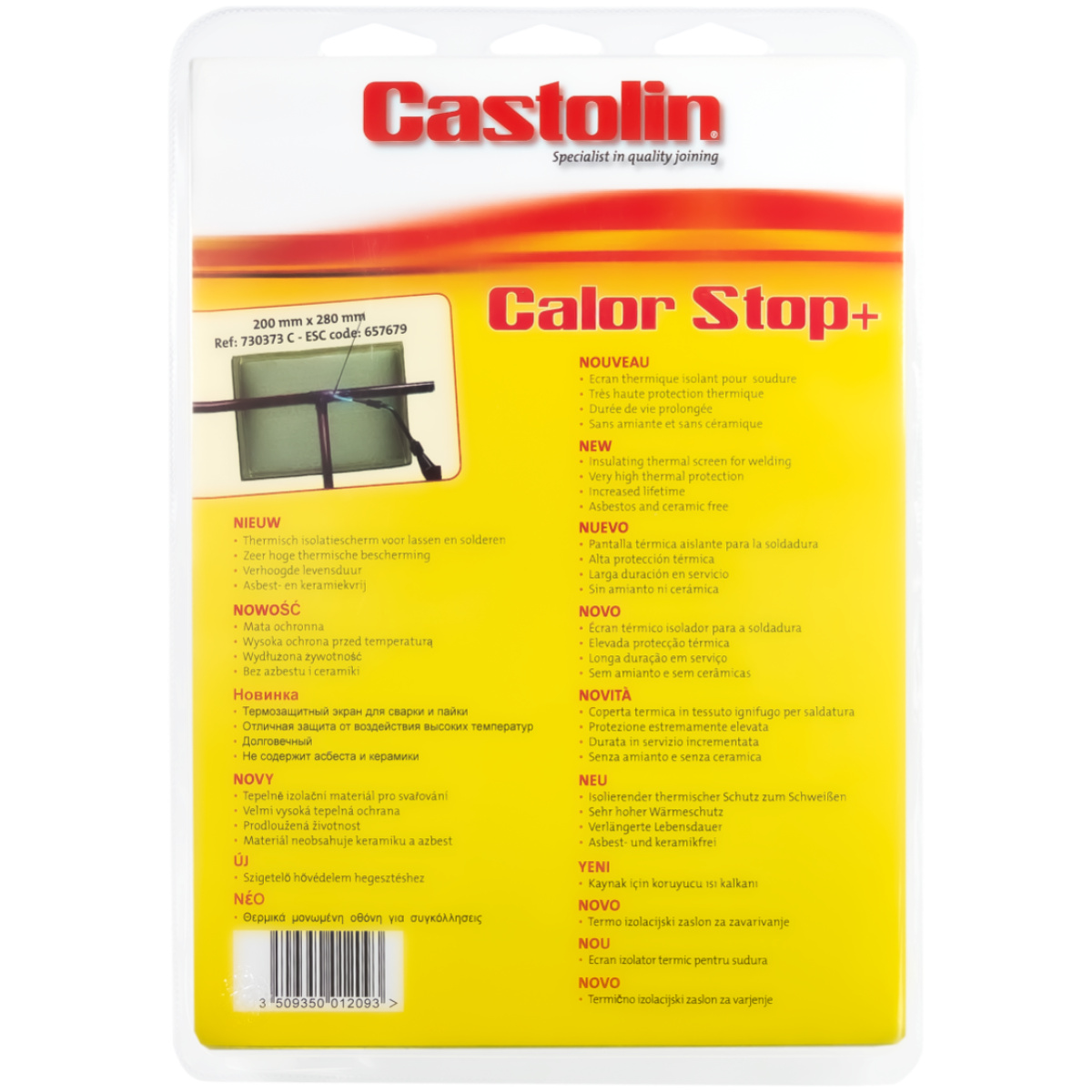 Osłona termiczna Calor Stop+ - CASTOLIN 657679