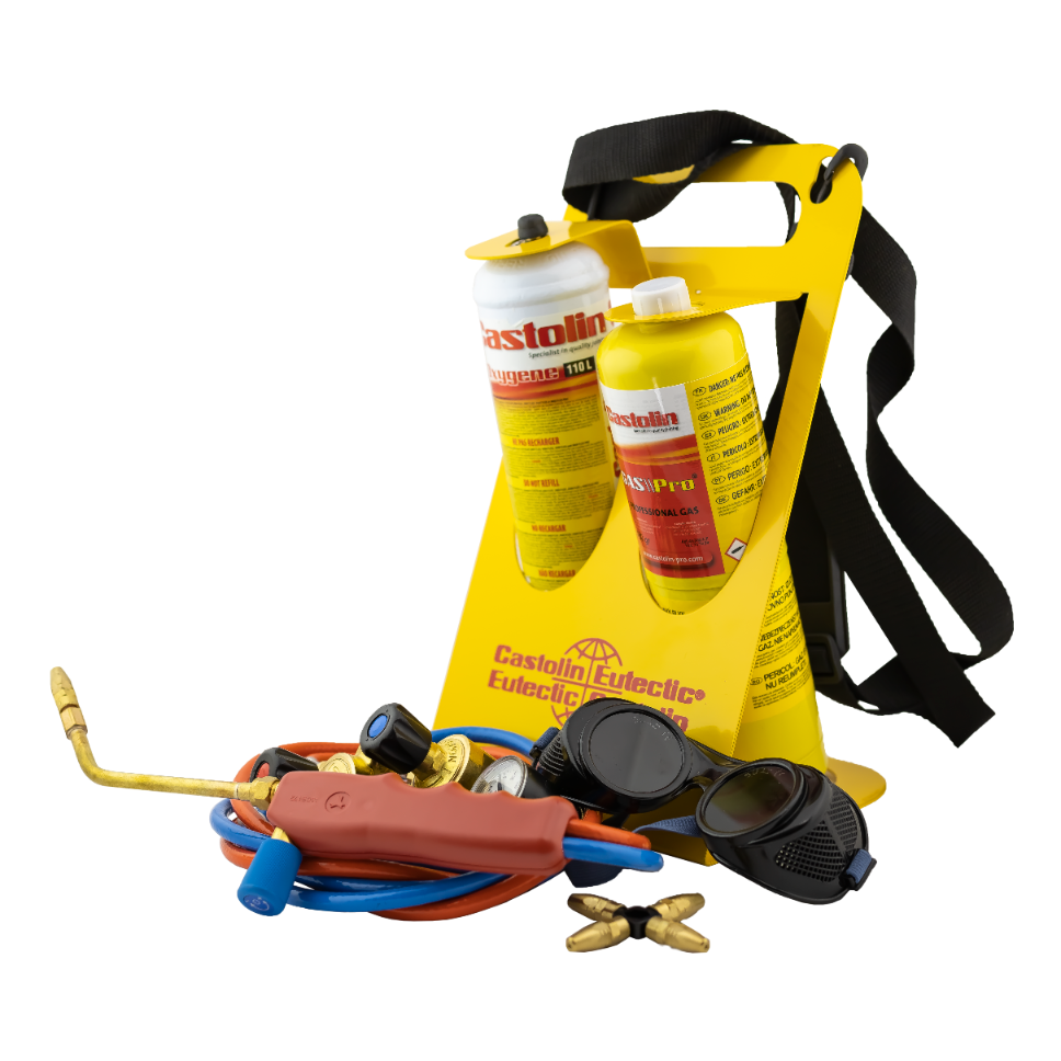 Zestaw do lutowania palnik z gazem i tlenem 4000 Flex Pro - CASTOLIN 663033