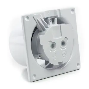 Zestaw: dRim Ø100 HS BB wentylator + Panel plexi czarny mat