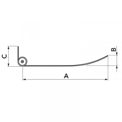 Kierownica strumienia powietrza aluminiowa regulowana 105 cm - SMART CLIMA 12000041