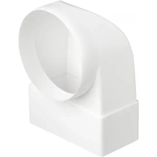 Kanał telewizyjny kablowy płaski 1 m ZESTAW (1x kanał 100 cm, 2x kolano zmienne)