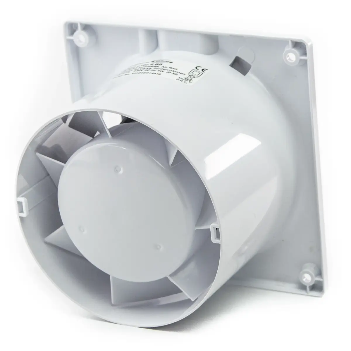 Zestaw: dRim 125 S BB wentylator + Panel plexi czarny połysk