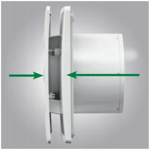 Wentylator łazienkowy ścienny sufitowy cichy i wydajny 120mm - Vortice Punto Four MFO 120/5"