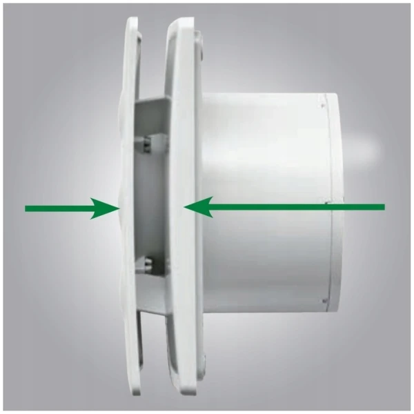 Wentylator łazienkowy ścienny sufitowy cichy i wydajny 120mm - Vortice Punto Four MFO 120/5"