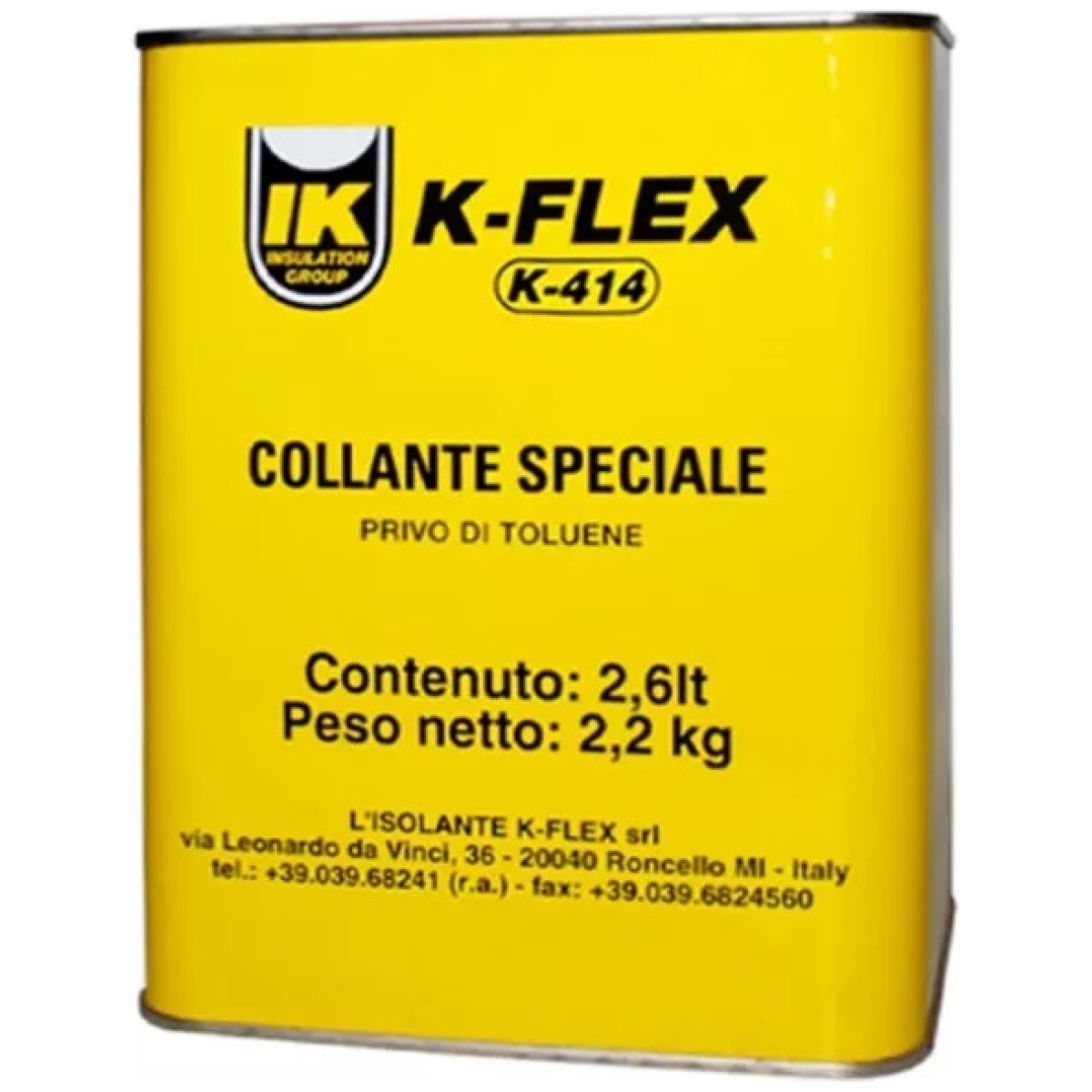 Klej do otulin i izolacji kauczukowych K 414, poj. 2,6 L - K-FLEX
