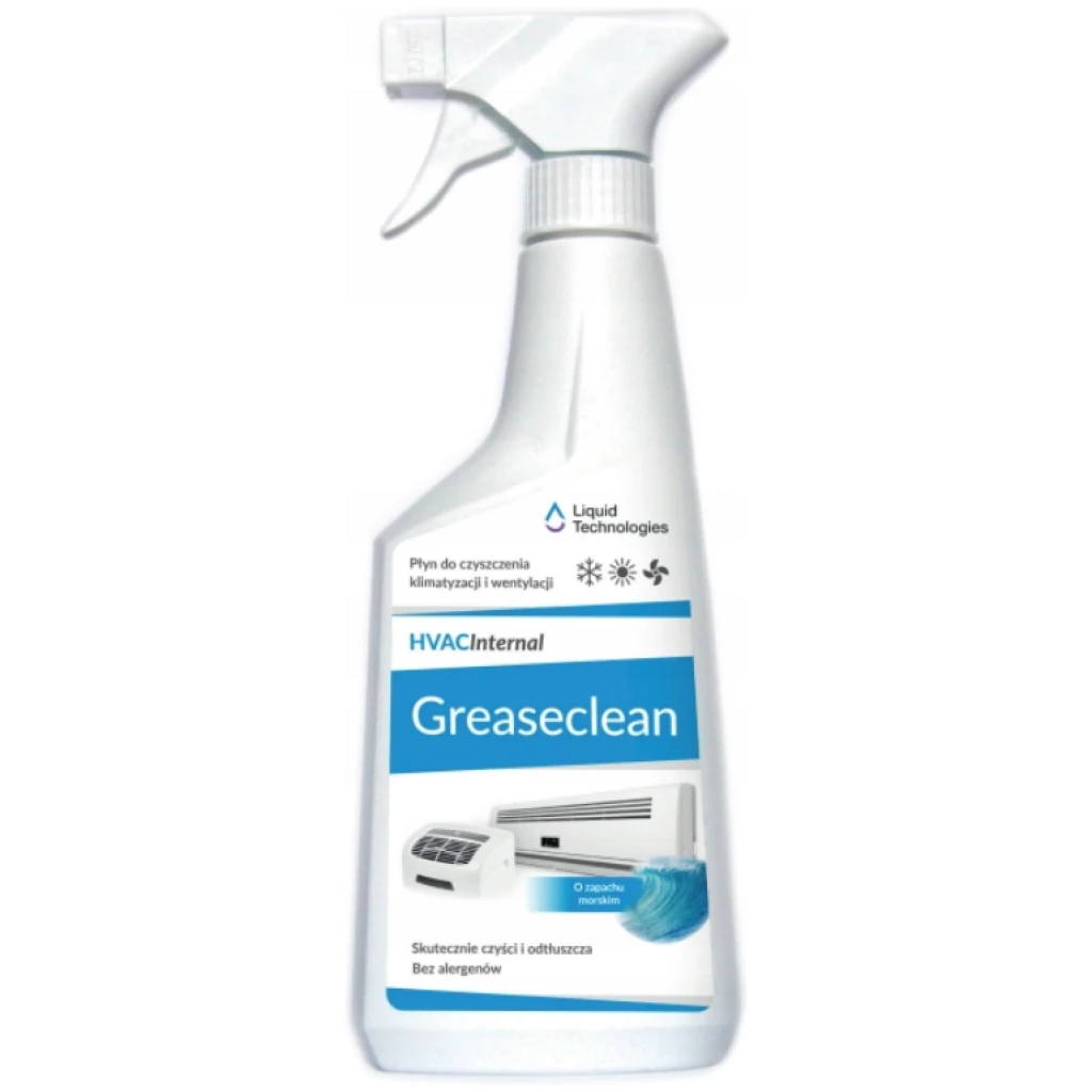 Środek czyszcząco odtłuszczający do urządzeń klimatyzacyjnych i wentylacyjnych - Liquid Technologies HVAC Internal Greaseclean 500 ml