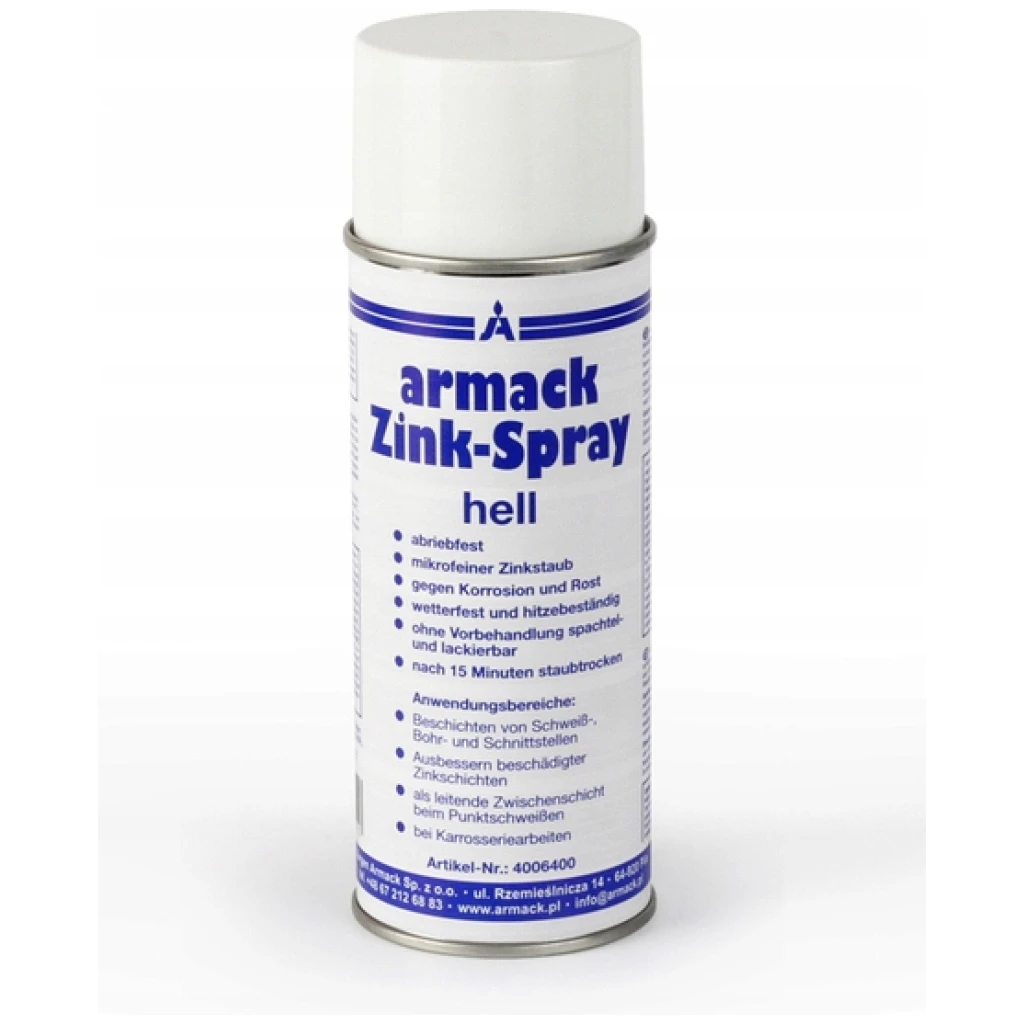 Cynk jasny w aerozolu 400 ml - ARMACK AMASAN 4006400