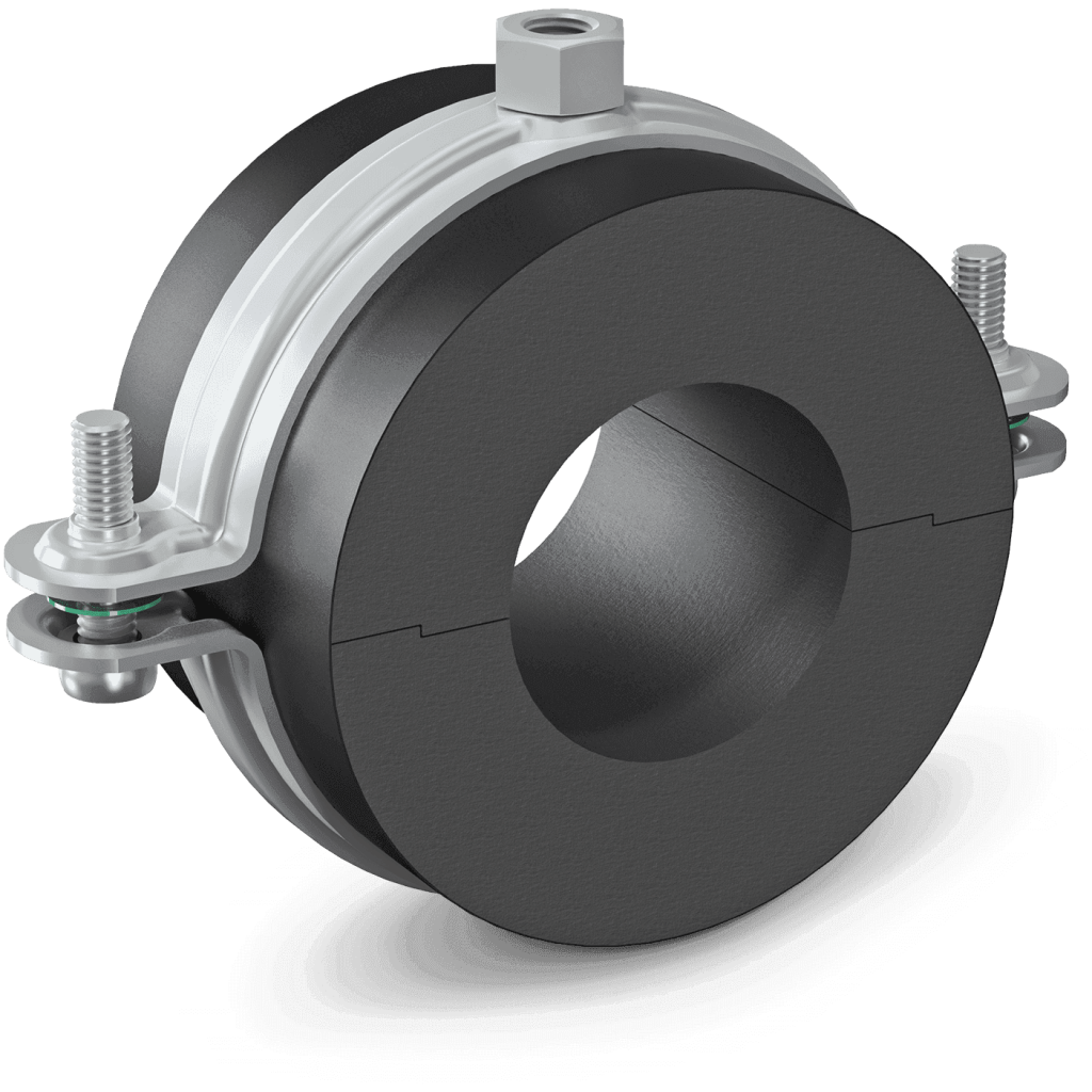 Obejma PX 20-076 do rur chłodniczych 76 mm z wkładką 20 mm  - NICZUK