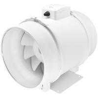 Wentylator kanałowy 125 mm przemysłowy 3-biegowy biały - AIRROXY 01-153