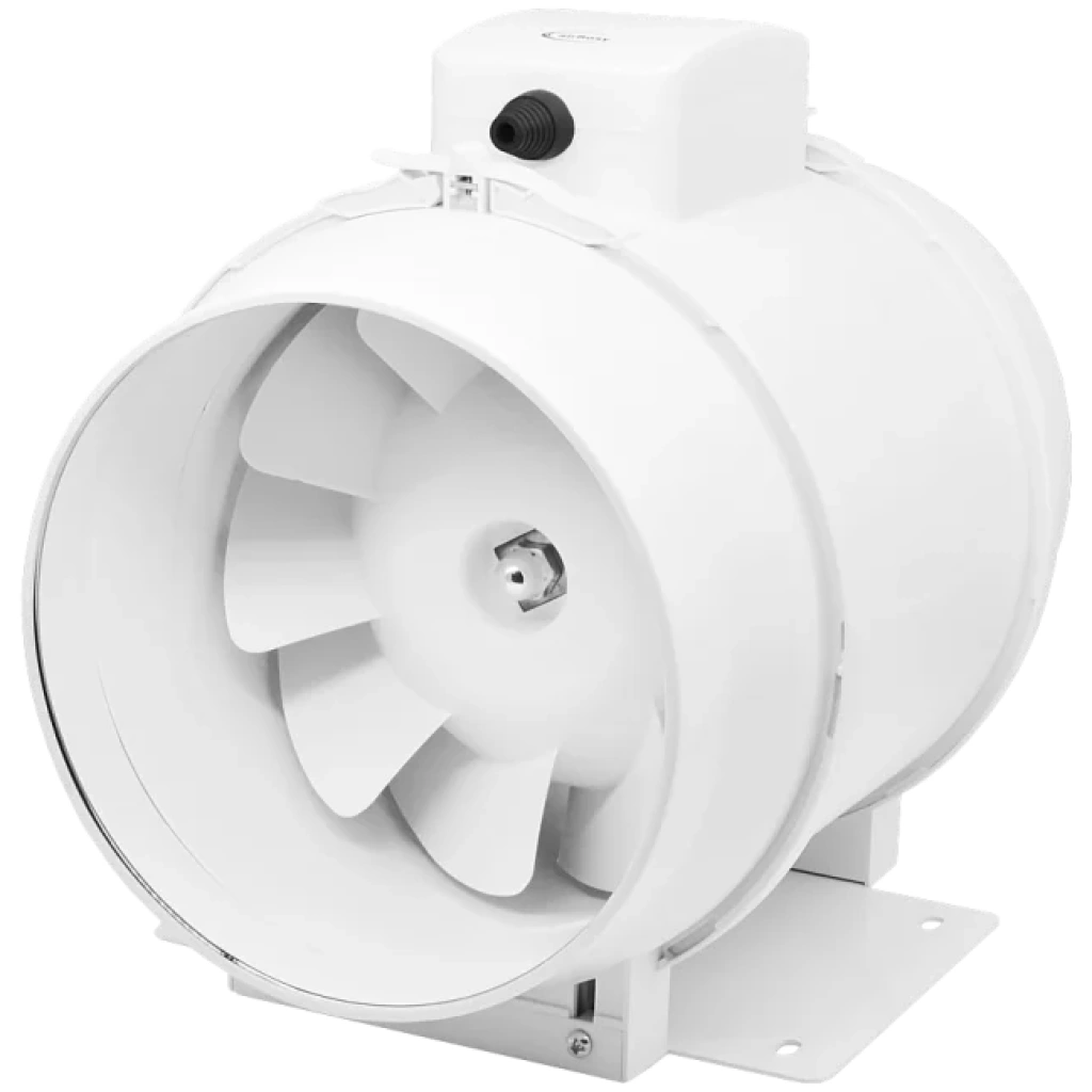Wentylator kanałowy 100 mm 3-biegowy biały - AIRROXY 01-152