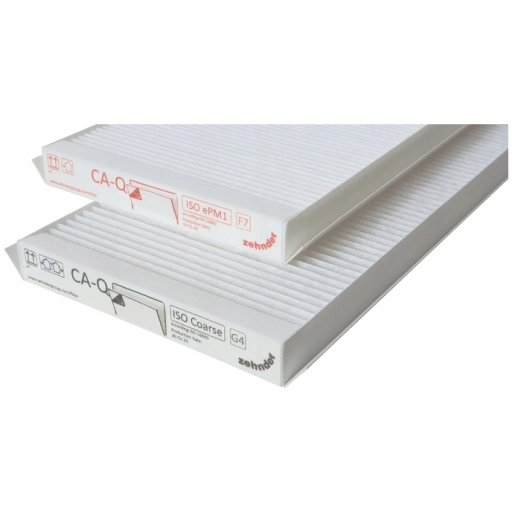 Zestaw filtrów do Comfoair Q350/450/600 (1x G4 i 1x F7) - Zehnder ZNFCAQG4F7KP