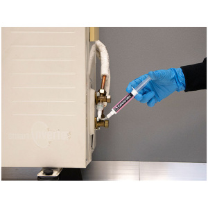 Uszczelniacz do samochodów + 2 adaptery z szybkozłączem 1/4" i 5/16" + przewód - ERRECOM TR1163