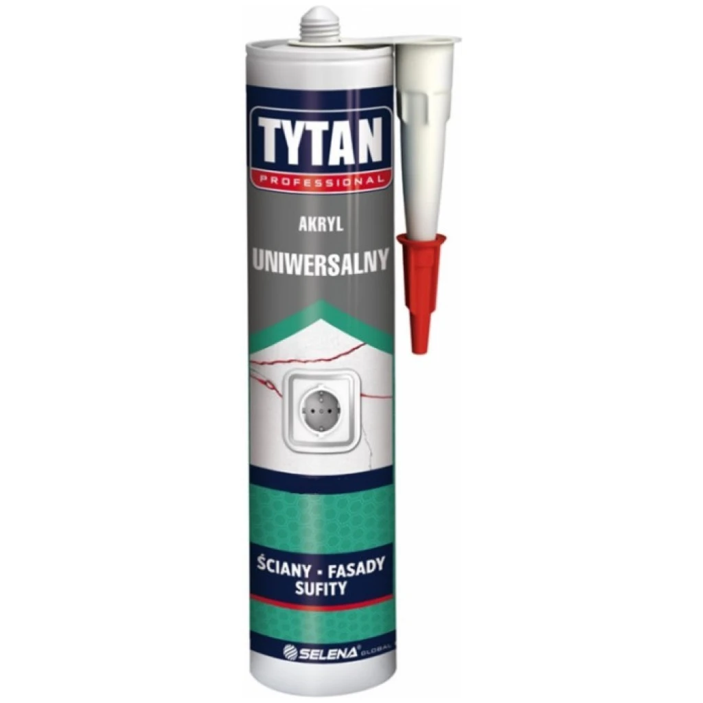 Akryl uniwersalny biały 280 ml - TYTAN PROFESSIONAL