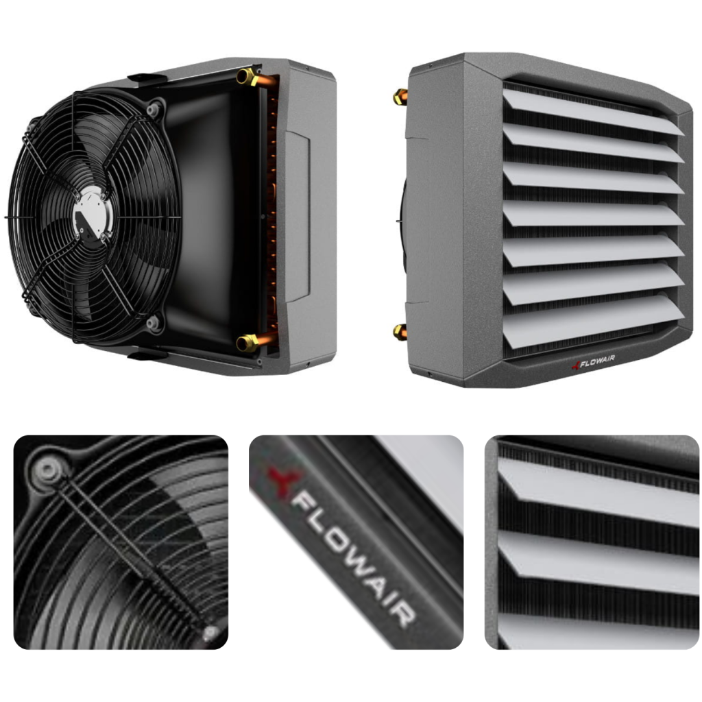 Nagrzewnica wodna 65,2 kW - FLOWAIR LEO L3