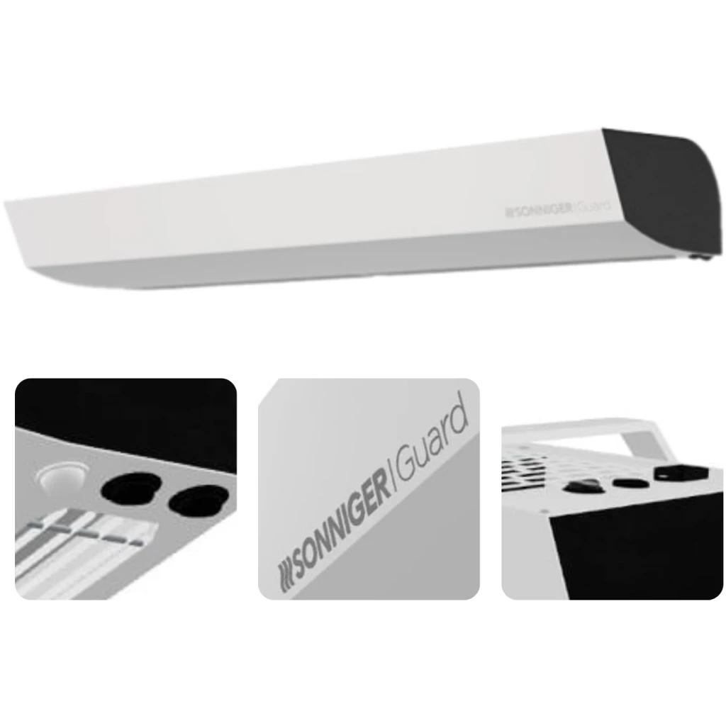 Kurtyna powietrzna elektryczna GUARD ONE 100E - SONNIGER