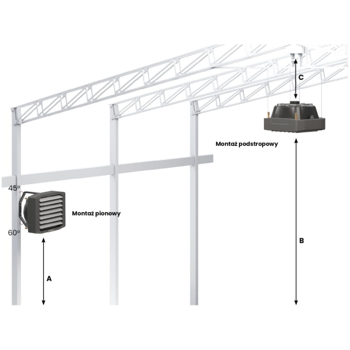 Nagrzewnica wodna 26,5 kW - FLOWAIR LEO S2