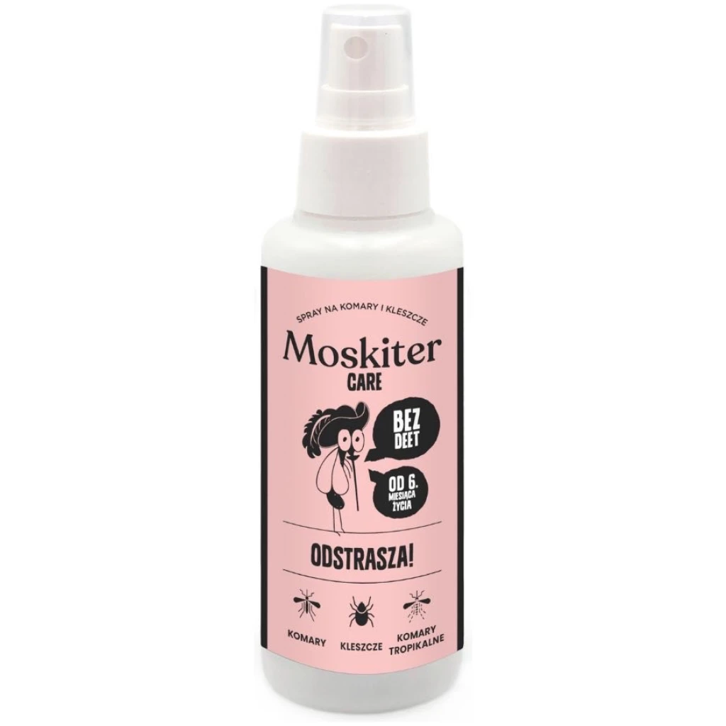 Spray do odstraszania kleszczy i komarów dla dzieci 100 ml - Moskiter CARE