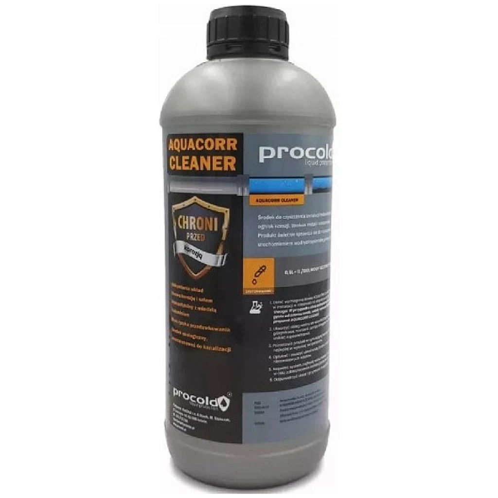 Środek czyszczący do instalacji wodnych 1 L - PROCOLD AQUACORR