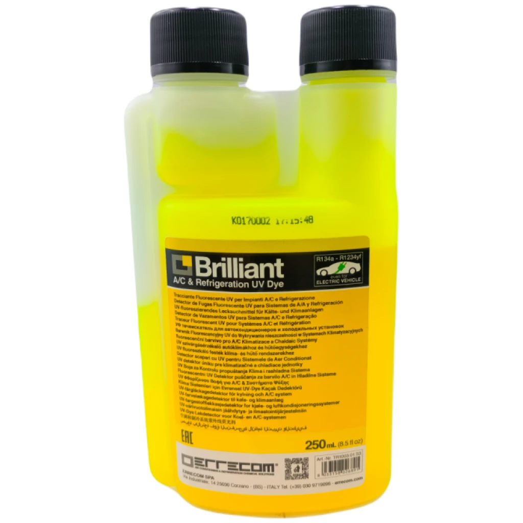 Barwnik kontrast do wykrywania wycieków płynu chłodniczego (250 ml) - ERRECOM