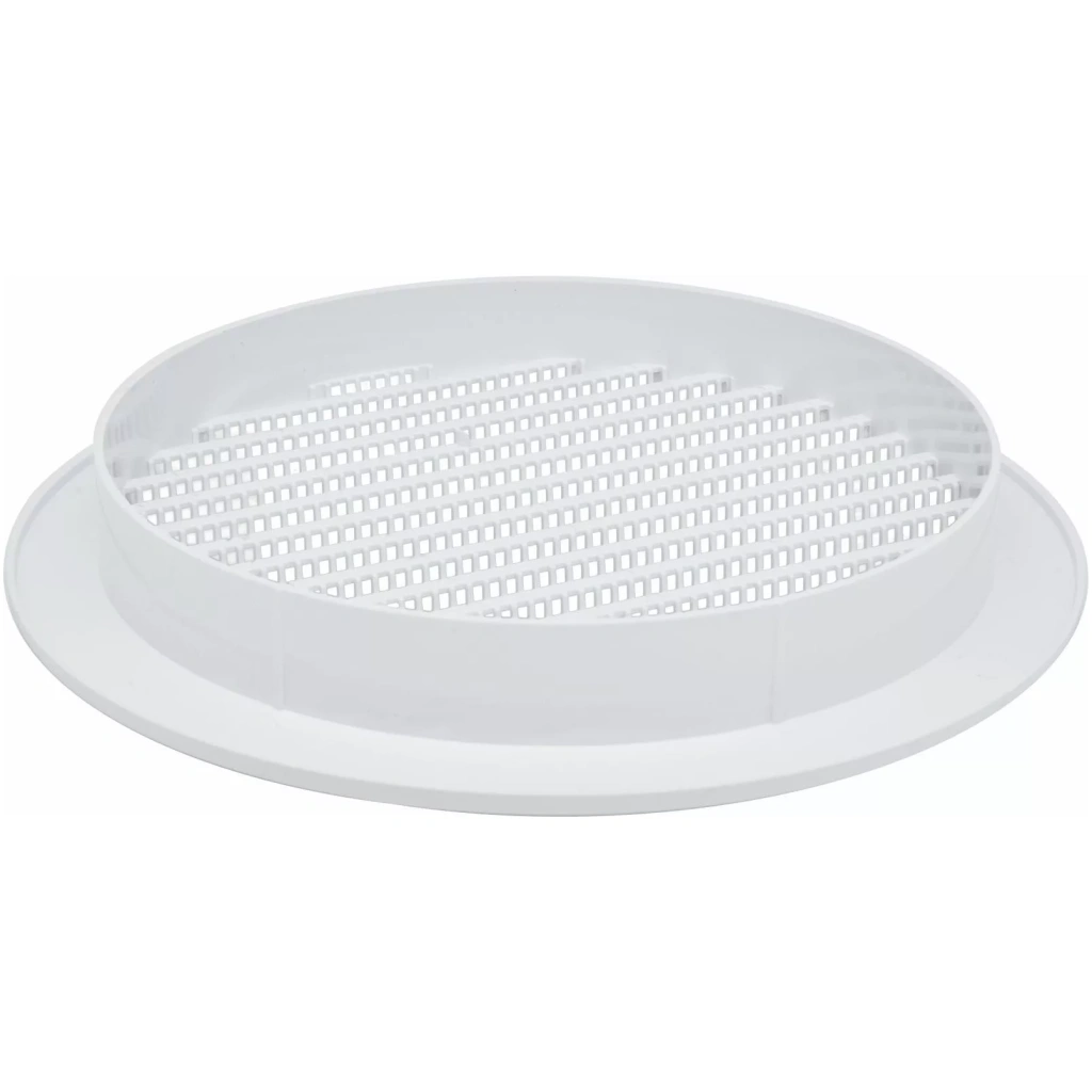 Kratka wentylacyjna z siatką biała 100 mm - AIRROXY 02-146