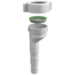 Wieloredukcja do syfonu suchego podtynkowego 16-18-20 mm / 1”1/4 - Bonomini PITAGORA