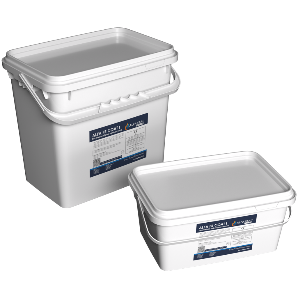 Farba PPOŻ ogniochronna grafitowa 2,5 kg - Alfaseal ALFA FR COAT I