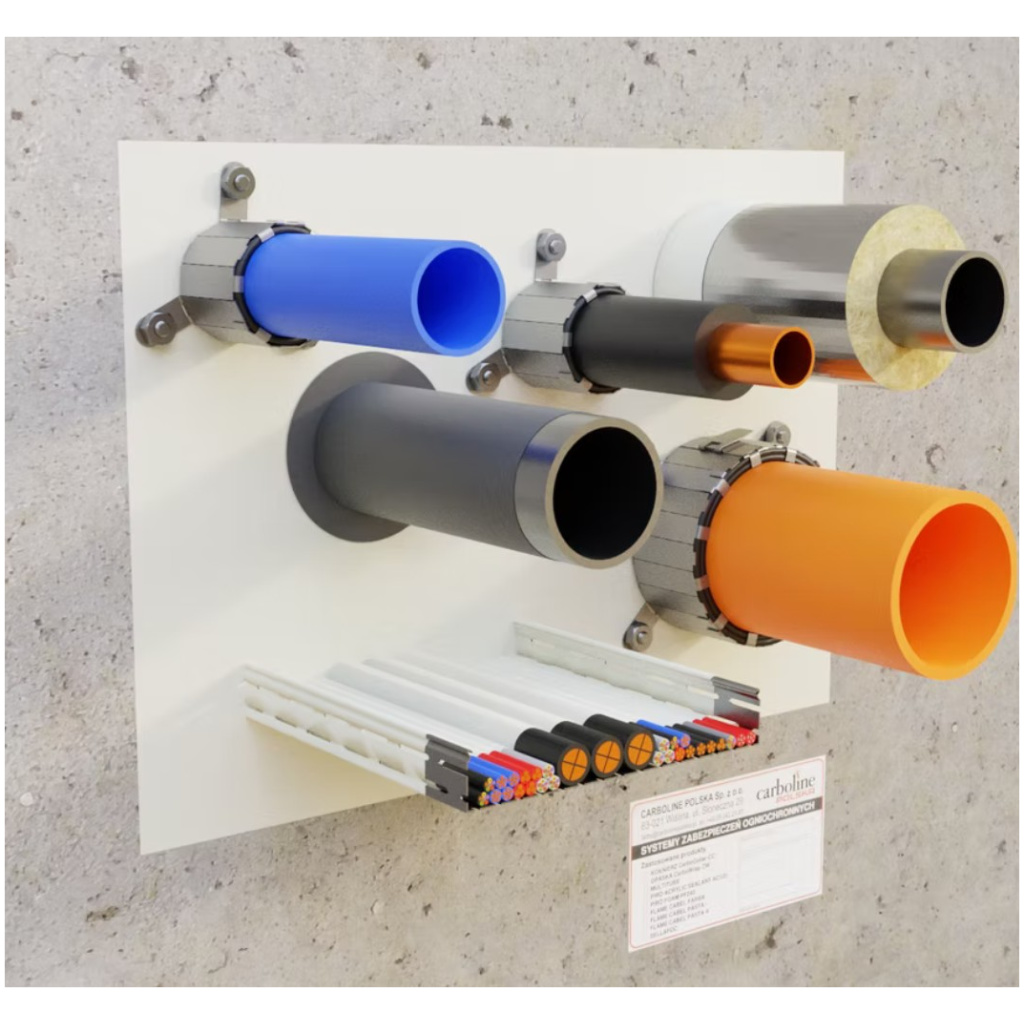 Pasta ogniochronna, masa PPOŻ wiaderko 10 kg - Carboline Flame Cabel Pasta A